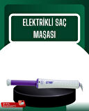 Profesyonel Saç Kıvırma Makinesi – 32 Mm Geniş Bukle Maşası