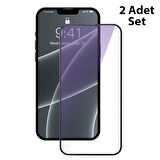 13 Mini 0.3Mm Full Çerçeve Cam Ekran Koruyucu 2 Adet-(5775)