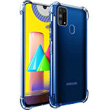 Ally Sm M31S Anti-Drop Silikon Kılıf Shockproof Kılıf-(5775)