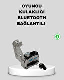 Ipx5 Su Geçirmez Kablosuz Bluetooth Kulaklık – Şarj Kutulu Düşük Gecikmeli Oyun Modu