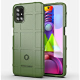 Ally M51 Rugged Shield Case Silikon Kılıf-(5775)