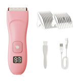 Ezere Saç Sakal Vücut Tıraş Makinesi Su Geçirmez Dijital Göstergeli-(5775)