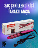 Fön Ve Tarama İşlemini Birleştiren Pratik Saç Tarağı