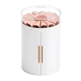 Ezere Takı-Yüzük-Küpe-Kolye Ve Aksesuar Düzenleyici Mücevher Organizeri Saklama Kutusu-(5775)