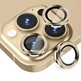 Ally 14 Pro-14 3D Metal Çerçeveli Kamera Lens Koruyucu-(5775)