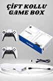 4K 3D Hd Görüntü Kaliteli Kablosuz Çift Kollu 20.000 Oyunlu Oyun Konsolu Tv Box