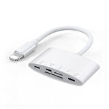 Ally Nk-1040+Plus İphone To Sd/Tf Card Usb Kamera Adaptörü-(5775)