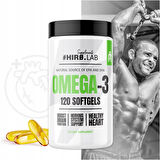 Hero Lab Omega-3 Fish Oil Balık yağı | 65% EPA + DHA 120 Kapsül - Polonya menşei