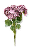 yapay Mor Ortanca Demeti 50 Cm 5 Dal