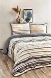 Comforter Çift Kişilik Yorgan Set Luca Sarı
