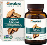 Himalaya Organic Arjuna Herbal Supplement Supporting Heart Health and Normal Blood Pressure 60 Caplets