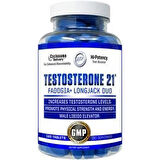 Hitech Testosterone Testo Booster 21 (Fadogia agrestis + Tongkat ali + KSM66 Ashwagandhan. ) 120ct