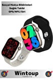 Hk 9 Pro Amoled Ekran Smart Watch Wearfit Pro 2.02'inç Sesli Asistan Kablosuz Şarj Tam Ekran