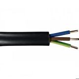 Öznur 3x2,5 TTR Siyah 17 Metre