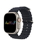 Watch Ultra Hello 3 Akıllı Saat Tüm Telefonlara Uyumlu 