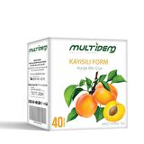 Multidem Kayısılı Form Karışık Bitki Çayı 40'lı