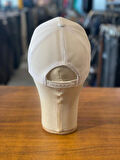 Beyaz Renk Fileli Unisex Pamuklu Basic Cap Şapka