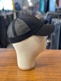 Siyah Renk Basic Model Unisex Fileli Cap Şapka