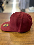 Hip Hop Snapback Rapper Basket Cap Şapka Bordo