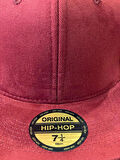 Hip Hop Snapback Rapper Basket Cap Şapka Bordo