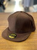 Hip Hop Snapback Rapper Basket Cap Şapka Kahverengi