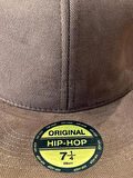 Hip Hop Snapback Rapper Basket Cap Şapka Kahverengi