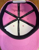 Hip Hop Snapback Rapper Basket Cap Şapka Pembe