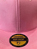 Hip Hop Snapback Rapper Basket Cap Şapka Pembe