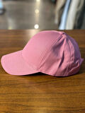 Pembe Renk Pamuklu Basic Düz Model Unisex Cap Şapka