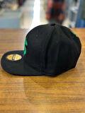 Dolar USD Nakışlı Siyah Renk Hip Hop Snapback Rapper Basket Cap Şapka