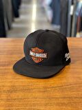 Motor Harley Davidson Hiphop Snapback Rapper Basket Cap Şapka