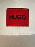 Hugo Logo Beyaz Renk Pamuklu Cap Şapka