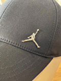 Jordan Jumpman Metal Logolu Unisex Siyah Renk Pamuklu Cap Şapka