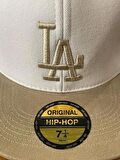 LA Lakers Hiphop Snapback Rapper Basket Beyaz Renk Cap Şapka
