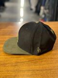 LA Lakers Hiphop Snapback Rapper Basket Siyah Haki Renk Cap Şapka
