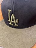 LA Lakers Hiphop Snapback Rapper Basket Siyah Haki Renk Cap Şapka