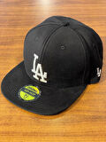 LA Lakers Unisex Siyah Renk Pamuklu Hip Hop Snapback Rapper Basket Cap Şapka