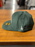 LA Los Angeles Lakers Nakışlı Unisex Yeşil Renk Hip Hop Snapback Rapper Basket Cap Şapka