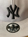 NY Yankees Unisex Pamuklu Gri Renk Hip Hop Snapback Rapper Basket Cap Şapka