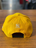 NY Yankees Unisex Pamuklu Sarı Renk Hip Hop Snapback Rapper Basket Cap Şapka