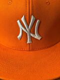 NY Yankees Turuncu Renk Hiphop Snapback Rapper Basket Cap Şapka