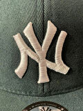 NY Yankees Nakışlı Yeşil Renk Hip Hop Snapback Rapper Basket Cap Şapka