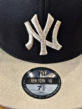 NY Yankees Nakışlı Siyah Renk Hip Hop Snapback Rapper Basket Cap Şapka