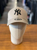 NY Yankees Nakışlı Trucker Beyzbol Model Bej Renk Pamuklu Cap Şapka