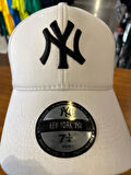 NY Yankees Nakışlı Trucker Beyzbol Model Beyaz Renk Pamuklu Cap Şapka
