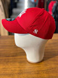 NY Yankees Nakışlı Trucker Beyzbol Model Kırmızı Renk Pamuklu Cap Şapka