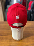 NY Yankees Nakışlı Trucker Beyzbol Model Kırmızı Renk Pamuklu Cap Şapka