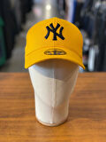 NY Yankees Nakışlı Trucker Beyzbol Model Sarı Renk Pamuklu Cap Şapka
