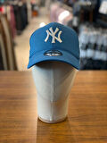 NY Yankees Nakışlı Trucker Beyzbol Model Mavi Renk Cap Şapka