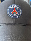 Paris Saint Germain Logo Siyah Renk Unisex Pamuklu Cap Şapka